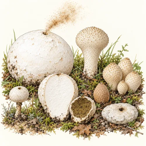 Pöfetegek – Lycoperdon