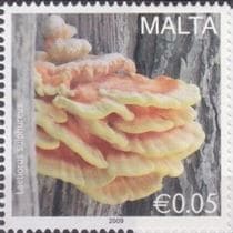 A gomba bélyegen