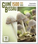 This mushroom on a stamp