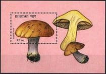 Pilz auf Briefmarke