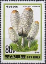 This mushroom on a stamp