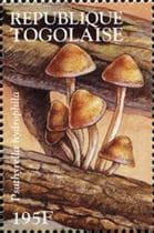 Pilz auf Briefmarke